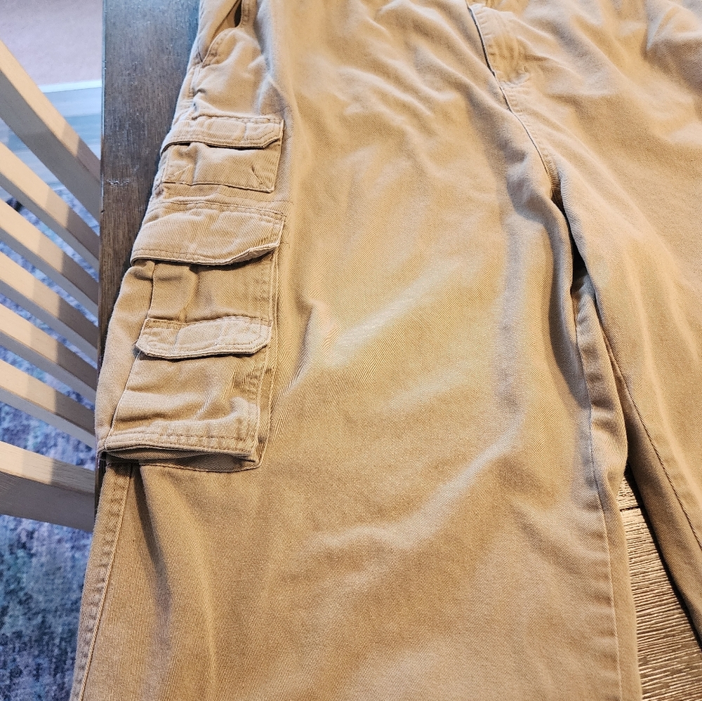 Khaki Cargo Pants Big & Tall Boulder Creek 50X38